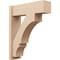 Ekena Millwork 8-in W x 26-in D x 32-in H Balboa Block Rough Cedar Woodgrain TimberThane Outlooker, Primed Tan OUTUR080X26X32BOA44RCPR - alternate 1